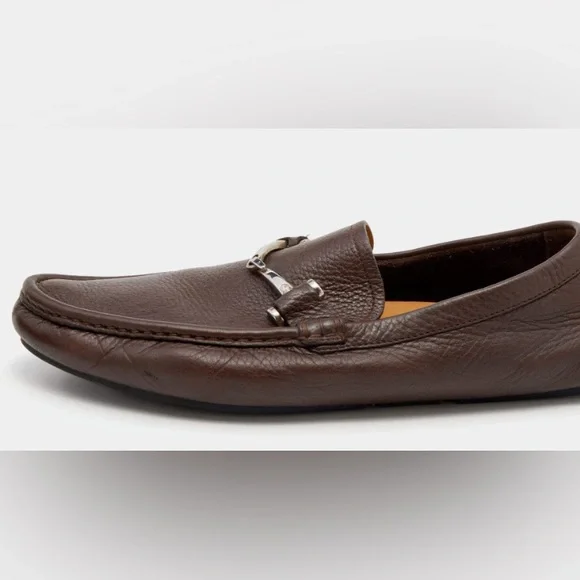 Gucci | Shoes | Mens Gucci Horsebit Brown Rubber Loafers Uk  display picture 1